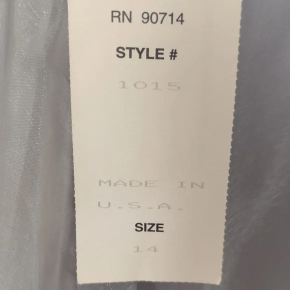 J.B.S. Ltd. A-line Organza Long Skirt - NWT - Picture 13 of 15